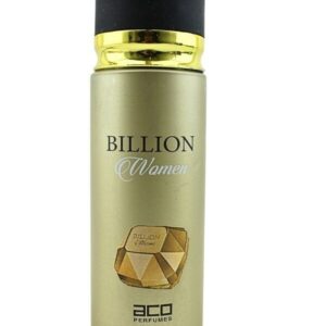 ACO PERFUMES MEN'S PERFUMED SPRAY - BILLION WOMEN (200ML)