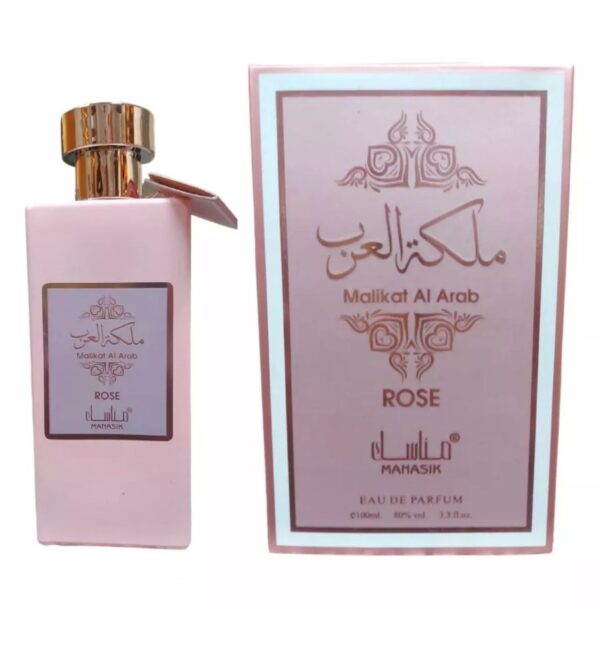 MANASIK ROSE PERFUME WOMEN'S MALIKAT AL ARAB 100ML