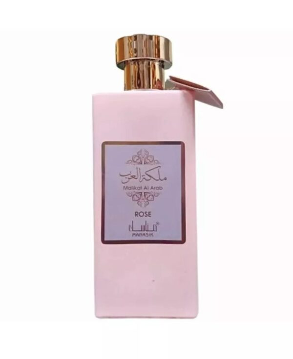 MANASIK ROSE PERFUME WOMEN'S MALIKAT AL ARAB 100ML - Image 2