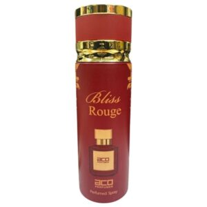 ACO PERFUMES LADIES PERFUMED SPRAY - BLISS ROUGE (200ML)