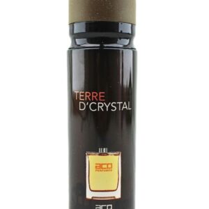 ACO PERFUMES MEN'S PERFUMED SPRAY - TERRE D'CRYSTAL (200ML)